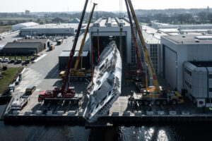 Royal Huisman Project 406 - photo by Tom van Oossanen DJI_0065